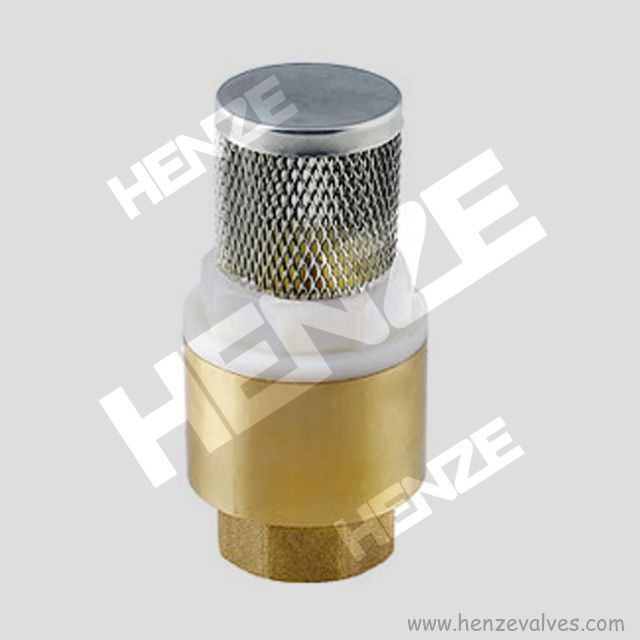 Brass Threaded Foot Valve or Brass Threaded Air Release Valve