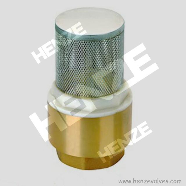 Brass Threaded Foot Valve or Brass Threaded Air Release Valve