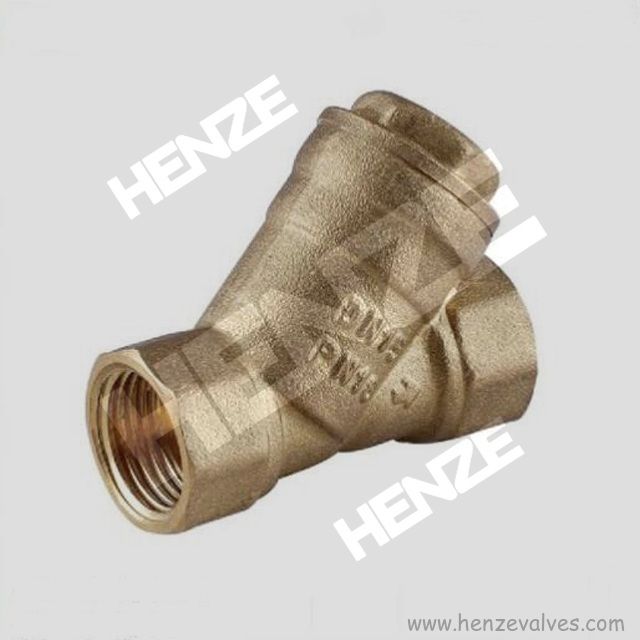 Thread NPT BSP Flanged RF FF Bronze Brass Y Strainer