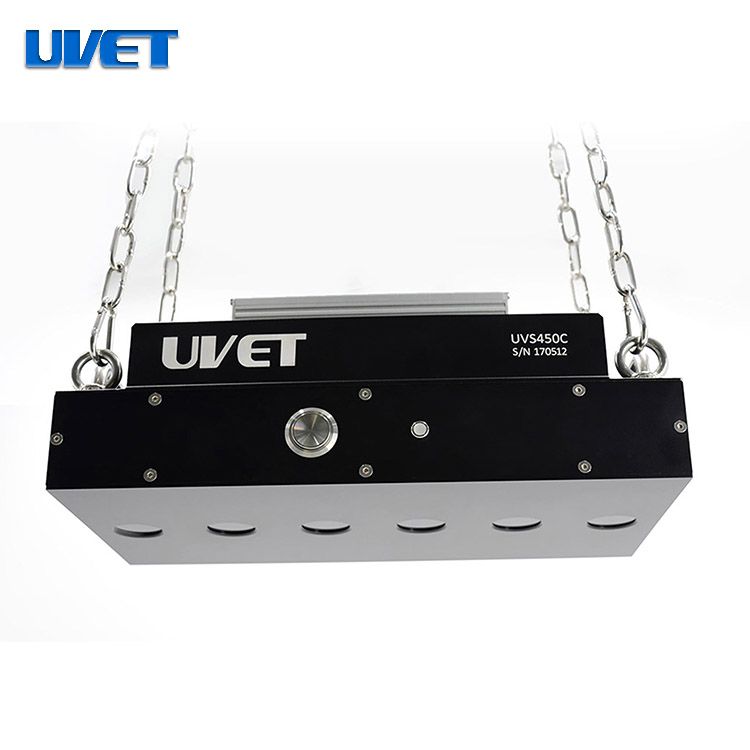 Stationary UV LED lamp for Large Area Fluorescent Inspection