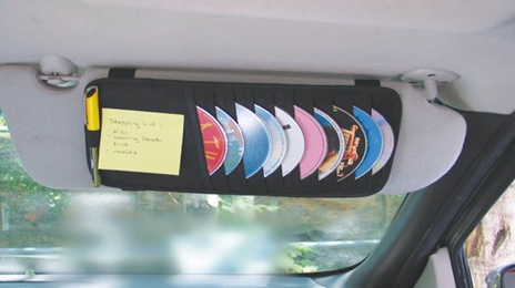 CD Visor Organizer