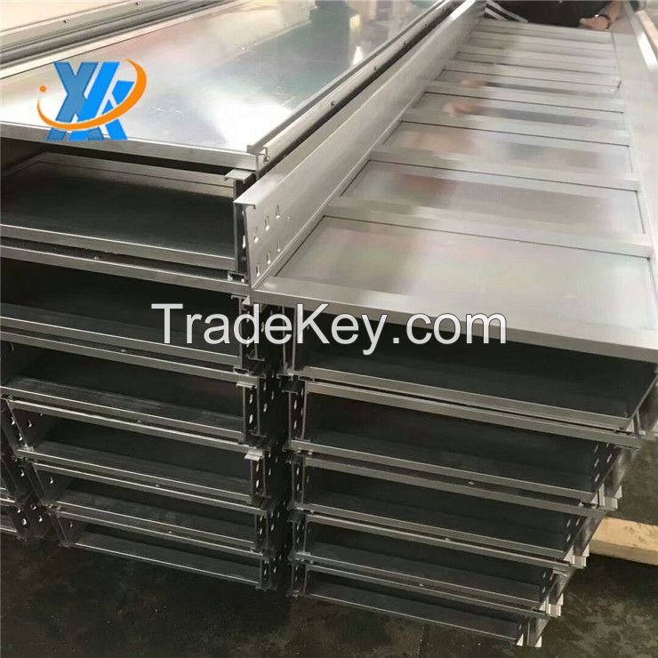 Manufactured Gi Cable Trunking Cable Tray with Cover