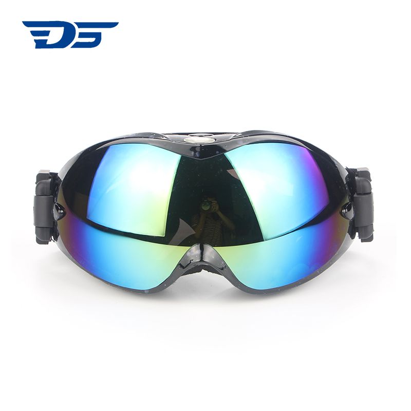 2018 Windproof anti-fog 100% UV protective Professional ski glasses