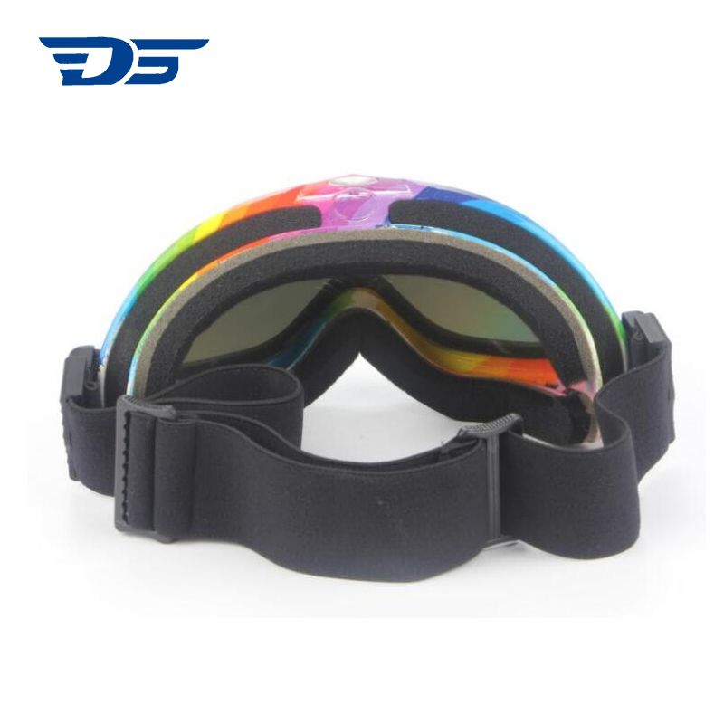 TPU antifog double-deck lens high quality UV Impact ski goggles