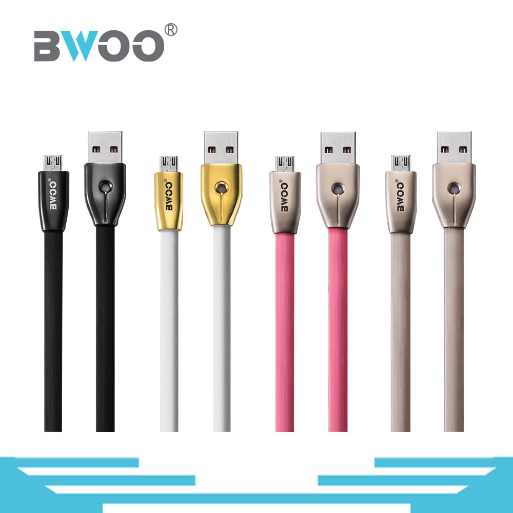 Portable High Speed Micro USB Lightning Type C TPE Data Cable Charger