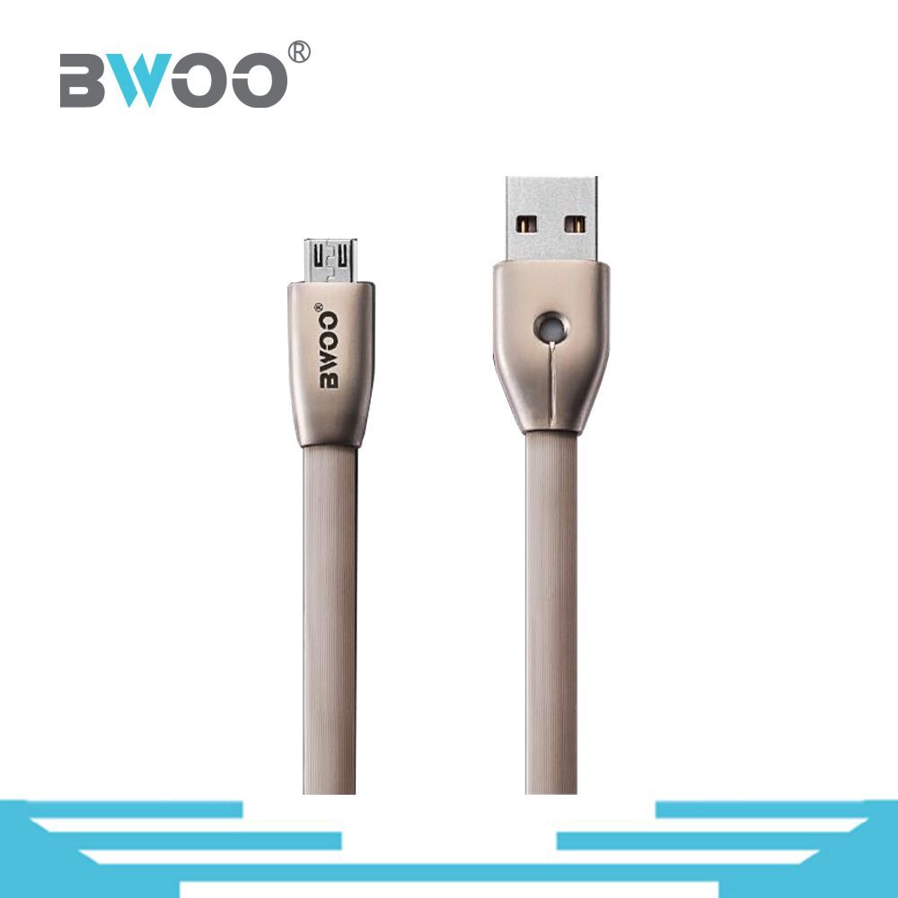 Portable High Speed Micro USB Lightning Type C TPE Data Cable Charger