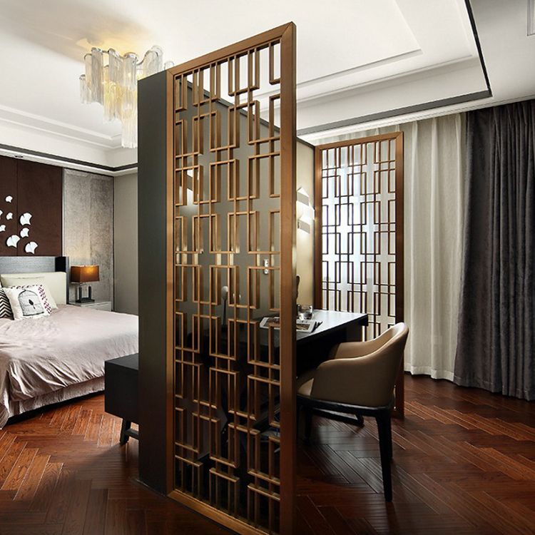 Custom Laser Cut Stainless Steel Partition for Room Divider
