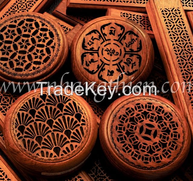 NO LIMIT QUANTITY AND QUALITY FOR WOODEN INCENSE BURNER WITH HIGH END GRADE OF OUD STICK INCENSE- BEAUTIFUL CAR FRAGRANT