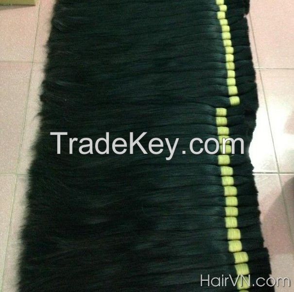 100% Unprocessed Virgin Human Hair Extension Indian Hair