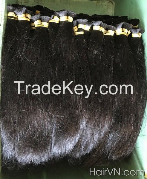 100% Unprocessed Virgin Human Hair Extension Indian Hair