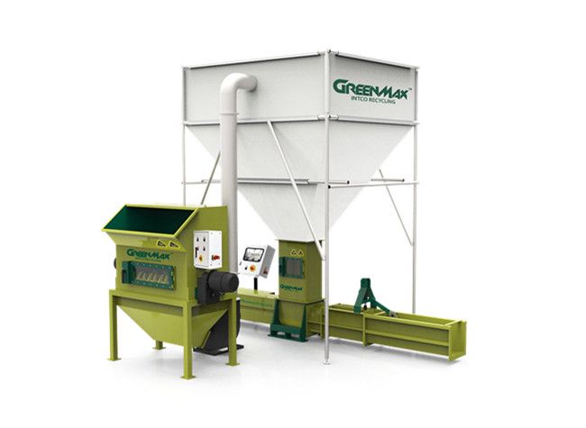 GREENMAX  C300 Polystyrene Foam Recycling Compactor Helps EPS Recycling