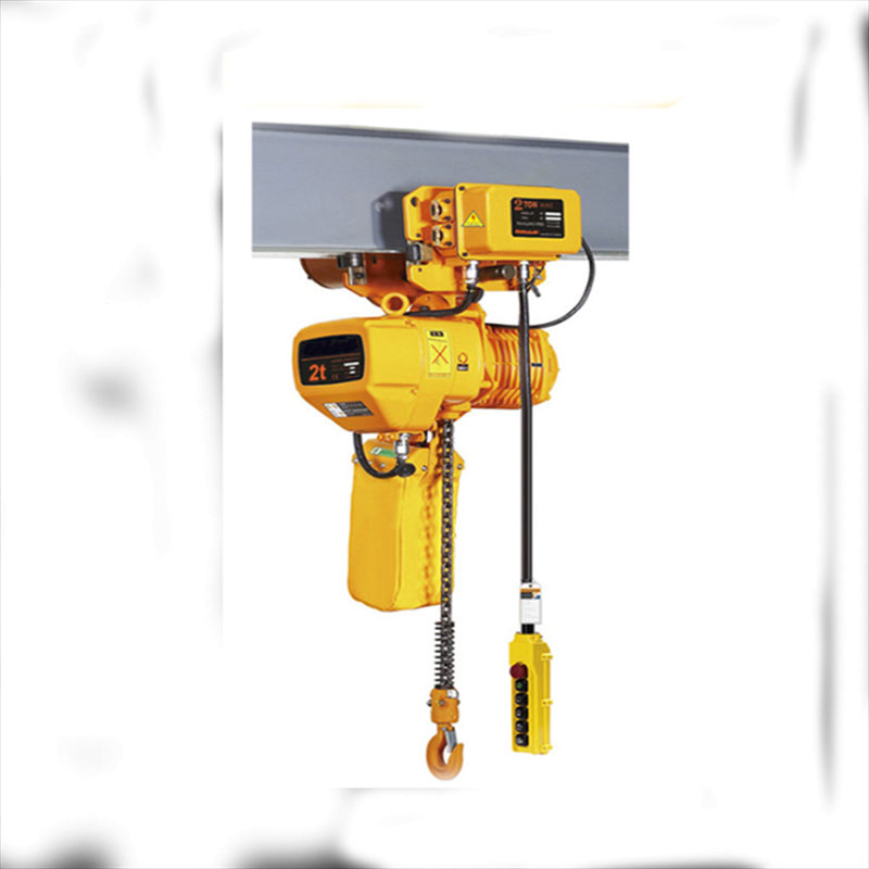 0.5 ton - 50 ton Electric chain hoist single or dual speed hook travelling hoist lifting equipment