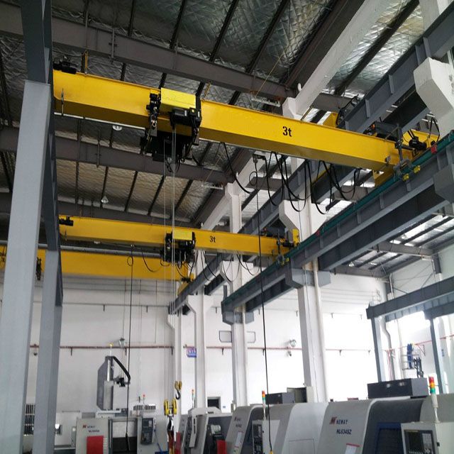 2 ton - 12.5 ton Single girder overhead travelling crane bridge crane lifting equipment 