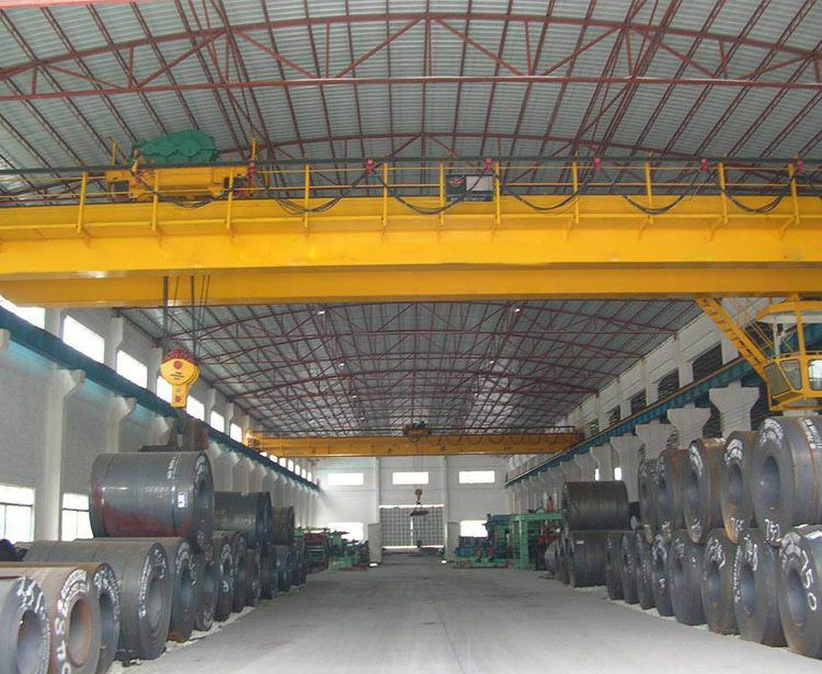 5 ton-50 ton Double Girder Overhead Crane traveling busbar price in bridge crane