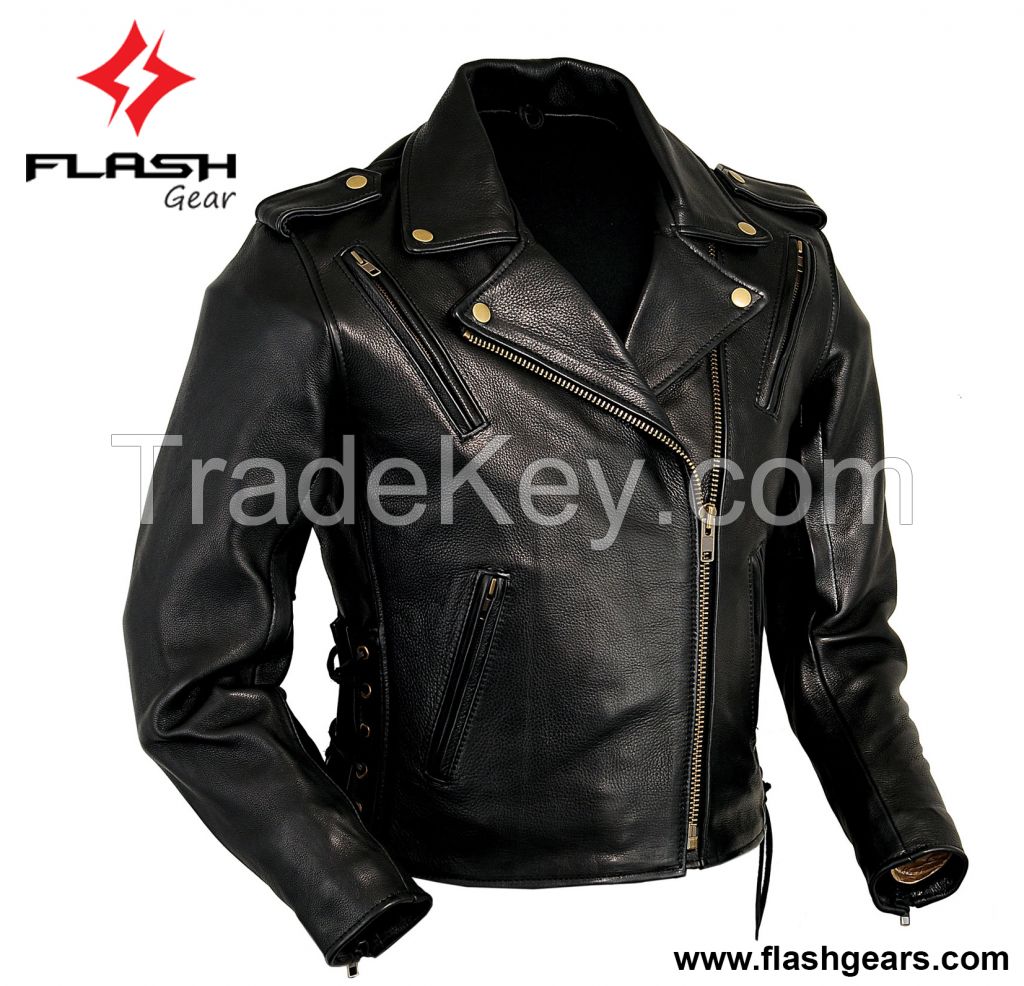 Men Leather Brando Jackets 