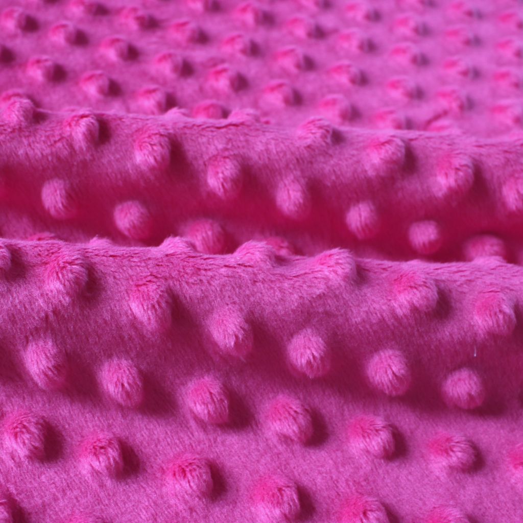 wholesale plush blue warp knitted brush velboa minky fabric fit for home textile