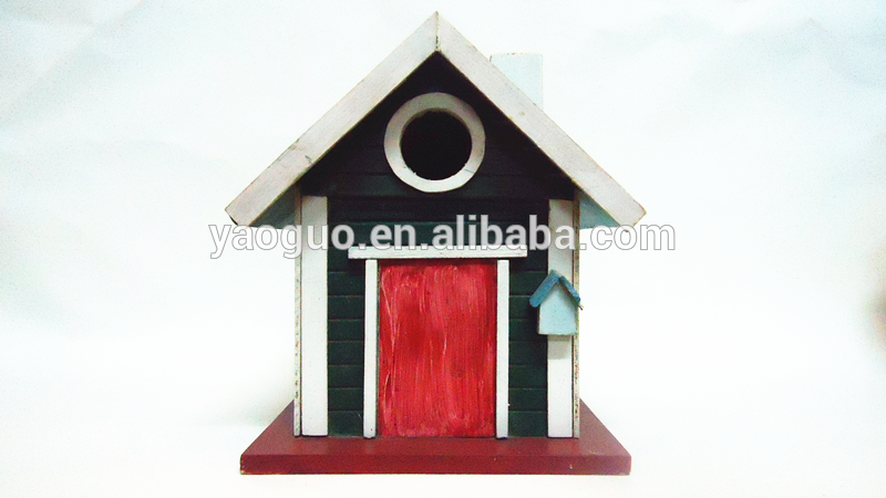 Handmade Christmas gift wooden crafts bird house