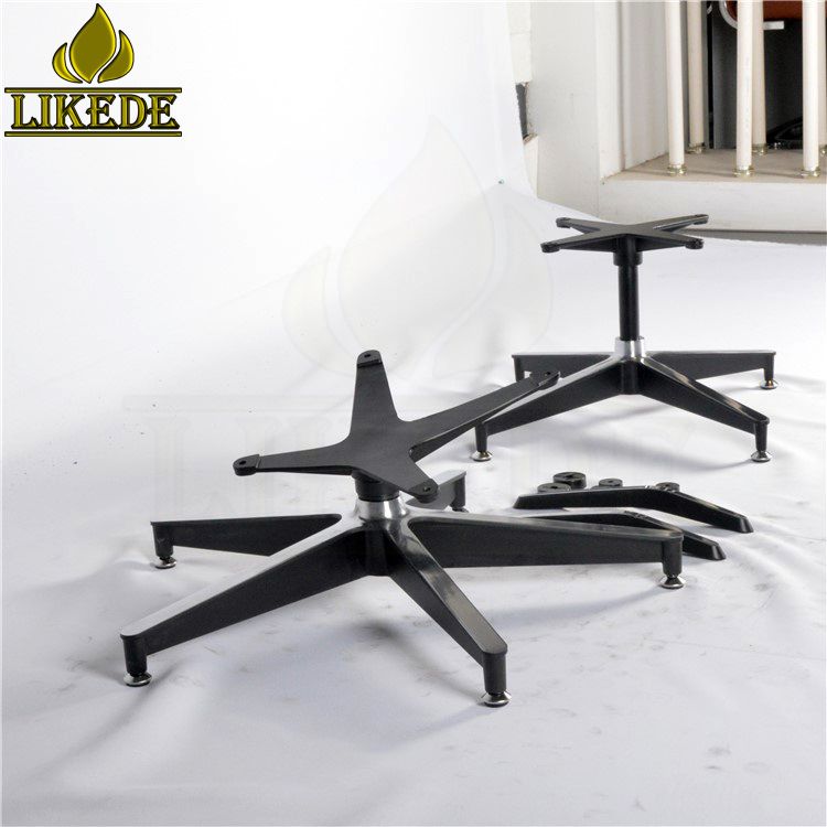 2018 newest distinctive aluminum sofa legs lounge chair swivel base