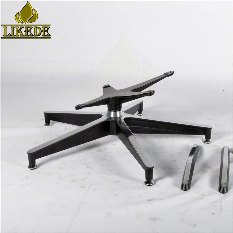 2018 newest distinctive aluminum sofa legs lounge chair swivel base