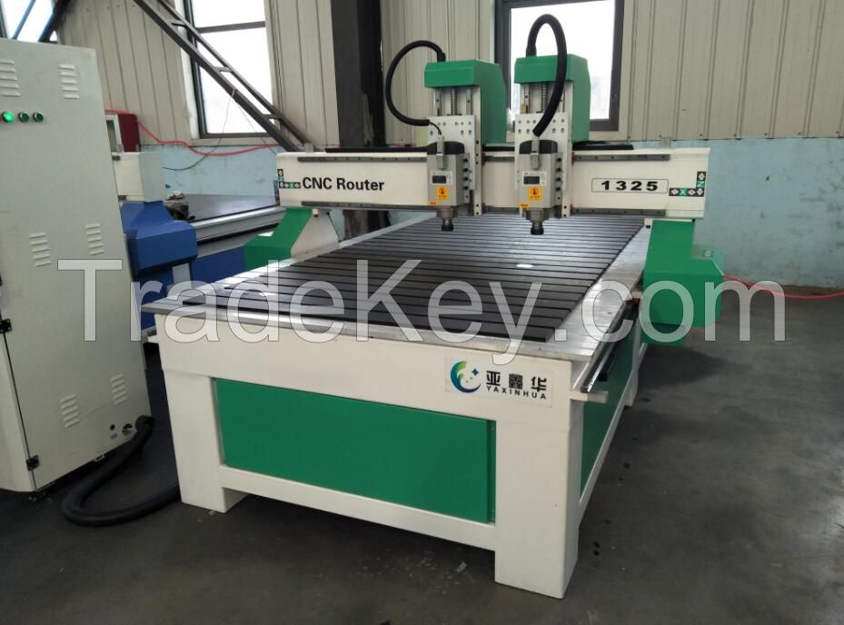 CNC router parts aluminum frame , wood cnc router machine for wooden case