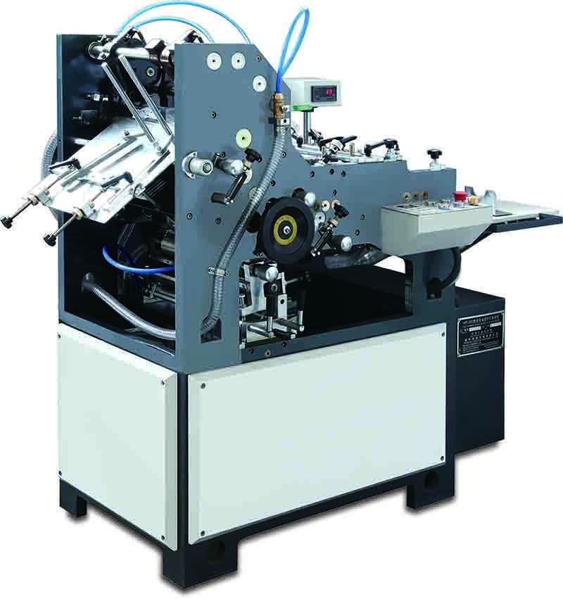 Full automatic self-self pocket envelope making machine