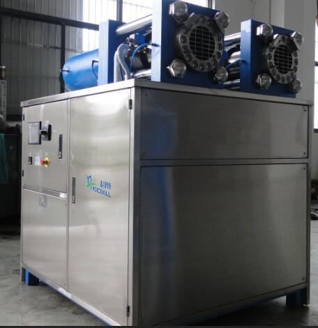 Double-Head High Motor Power Dry Ice Pelletizer Machine For Hospital Storage