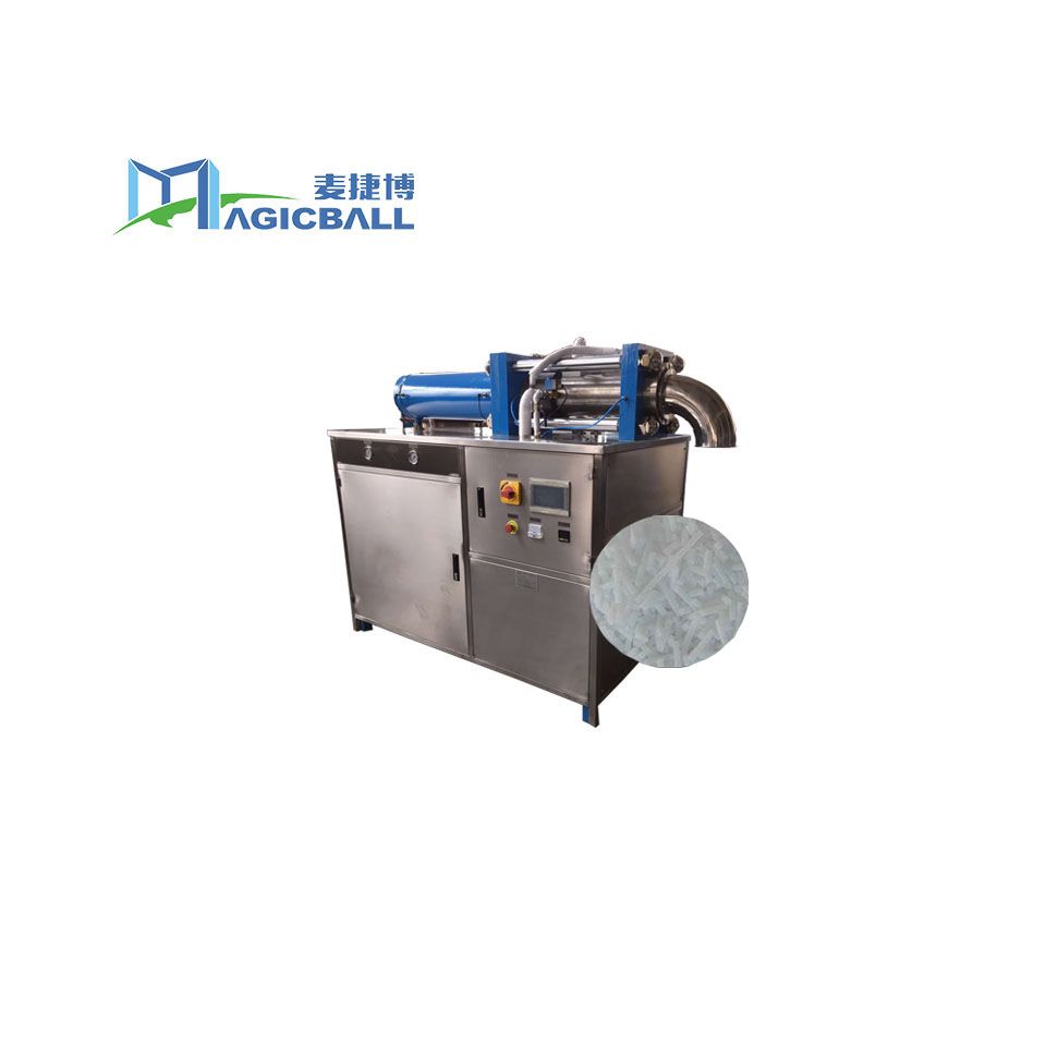 Double-Head Granular Low Loss Dry Ice Pelletizer Machine For Chemical Industry