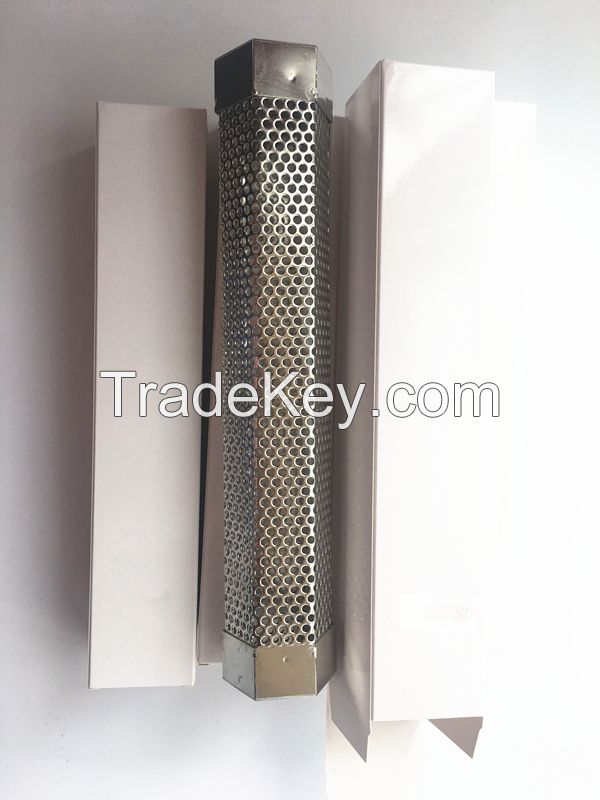 Steel Pellet Smoker Cold/Hot Smoking For Gas Electric Grills Burner