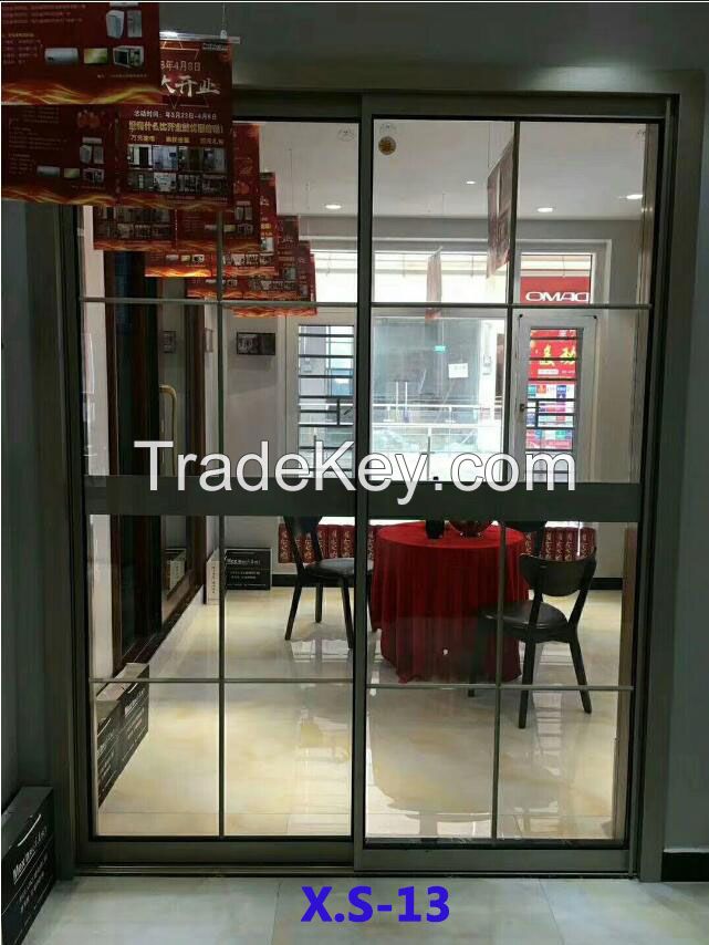 Aluminium sliding doors 2019 Narrow frame interior doors