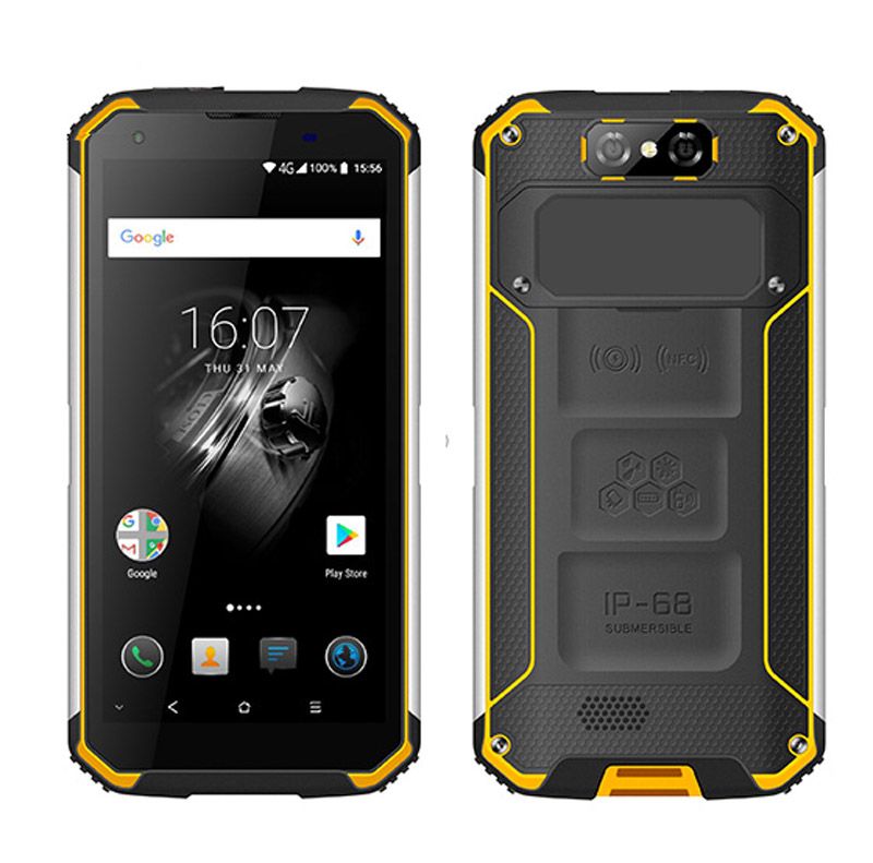 Cheapest Factory IP68 5.7 inch Android8.1 rugged phone with MTK6763T 9000mAh NFC Fingerprint FHD2160*1080 .waterproof phone.rugged smartphone 