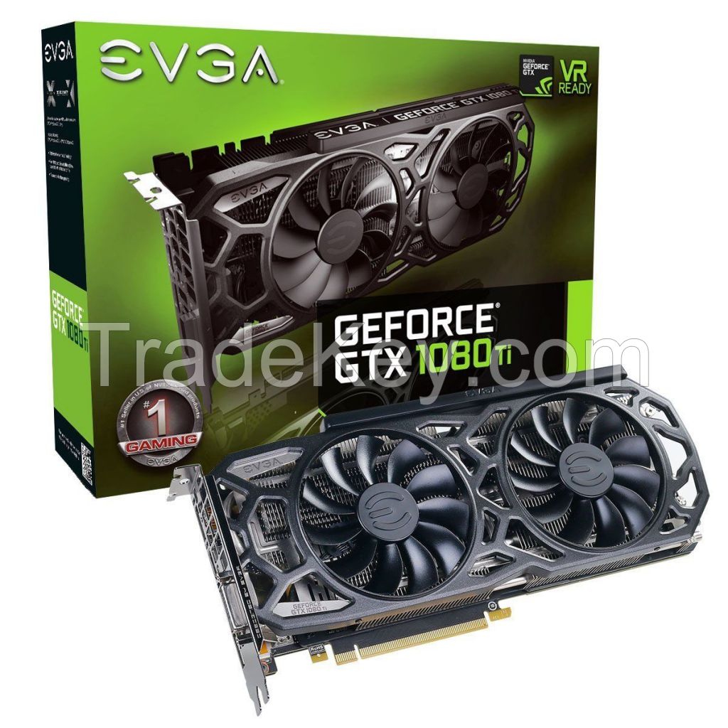 New EVGA GTX 1080 Ti 11GB SC Black Edition Gaming Graphics Card 