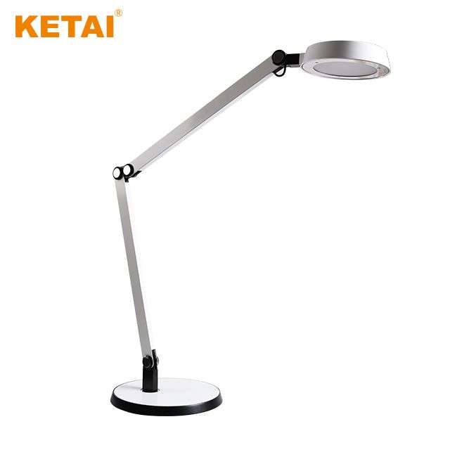 10W Green aluminium touch sensor table lamp dimmable energy-saving electronic reading lamp