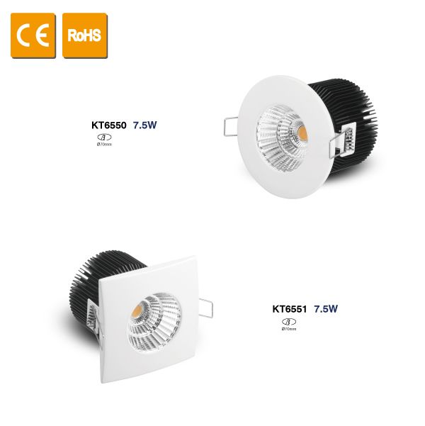 10W Energy Saving Led Square Recessed Downlight