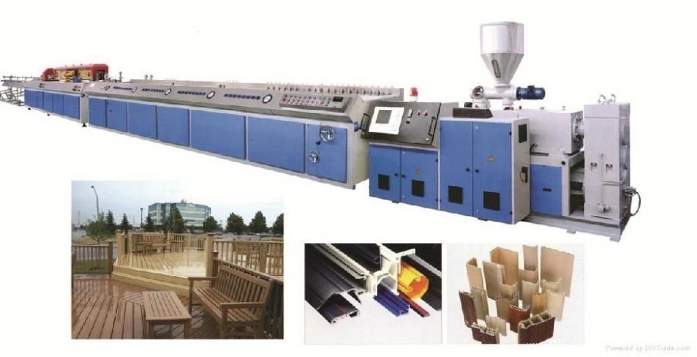 Wood Plastic Pallet Profile Production Line