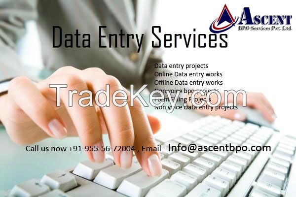 Data entry projects | Data  process Outsourcing Services