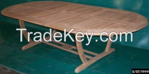 Oval Extension Table