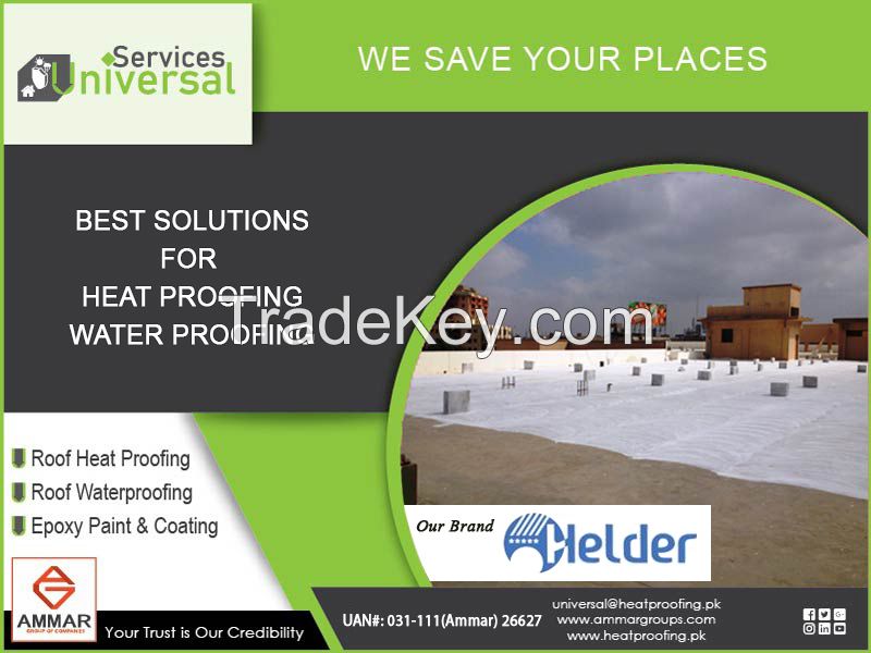 Roof Waterproofing in Karachi, Roof waterproofing in Pakistan