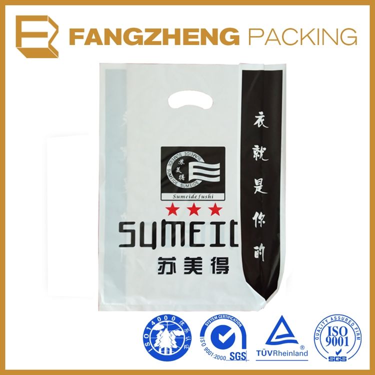 Die Cut kidney punch handle bag printer for plastic bags