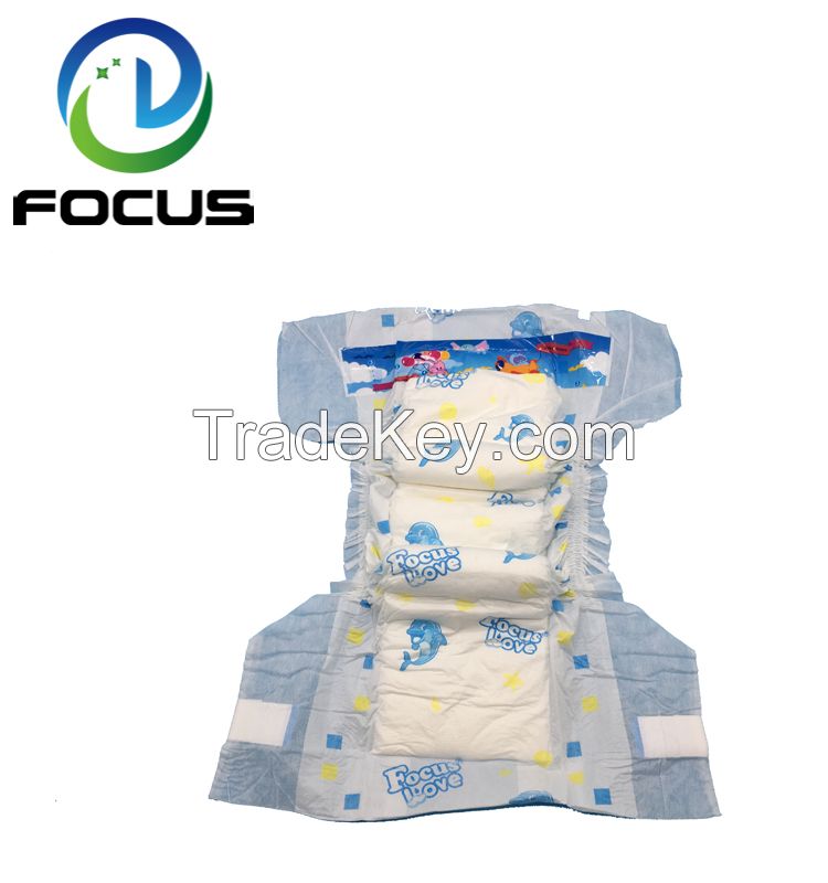 2018 New Fashion Hot Sale Customized Printed Diaper Manufacturer in China