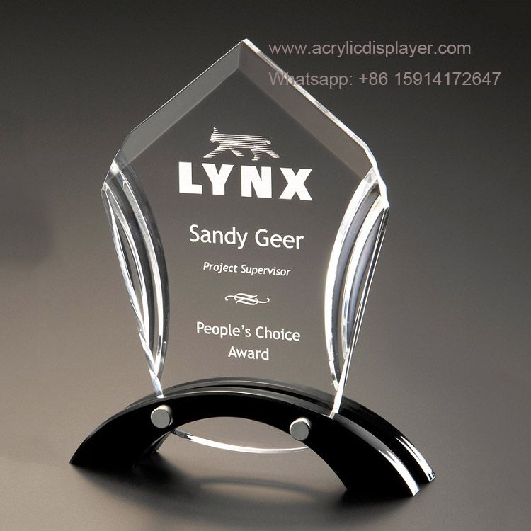 Blank Acrylic Awards Display Stand