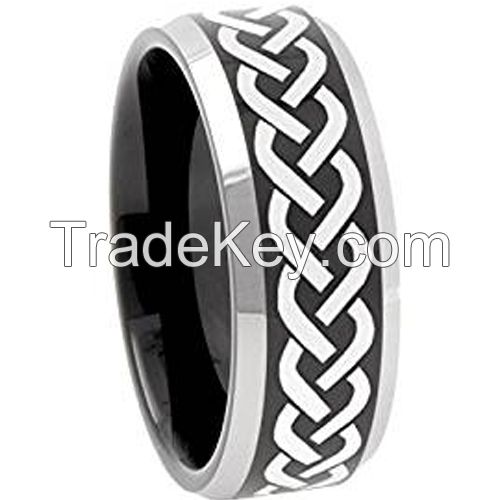 Tungsten Carbide Celtic Ring - 3086 