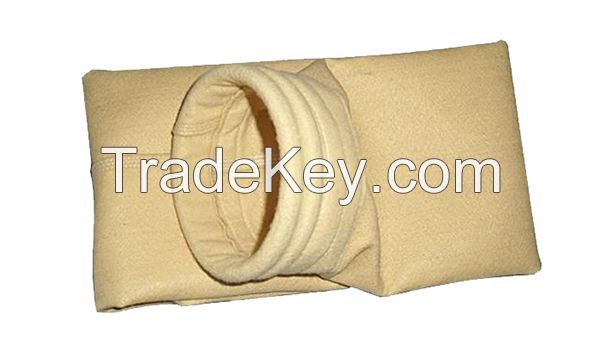 Compound Heat Resistant FMS Baghouse Filter Bags for Industrial Dust Collector