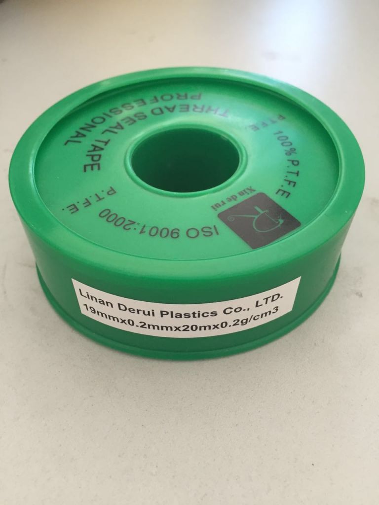 100% PTFE Thread Seal Tape, High Quality Teflon Tape Used on Water Gas and Oil Pipe