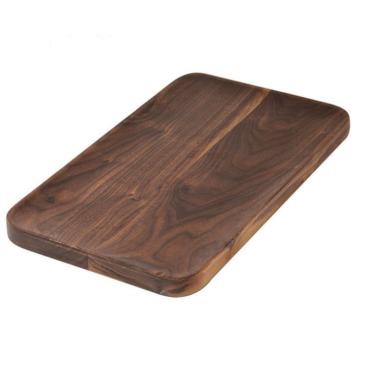 Japan Wood Food Tray Eco Rectangle Bread Plate Wood Tray Made in China