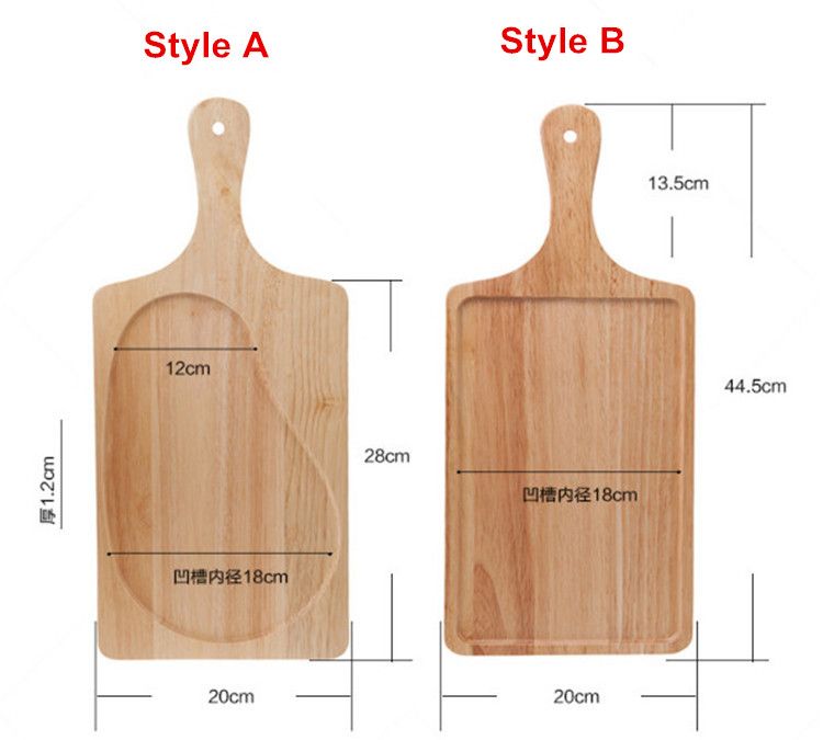 Factory Wholesale Whole Wood Baby Food Plate/Cutting Board