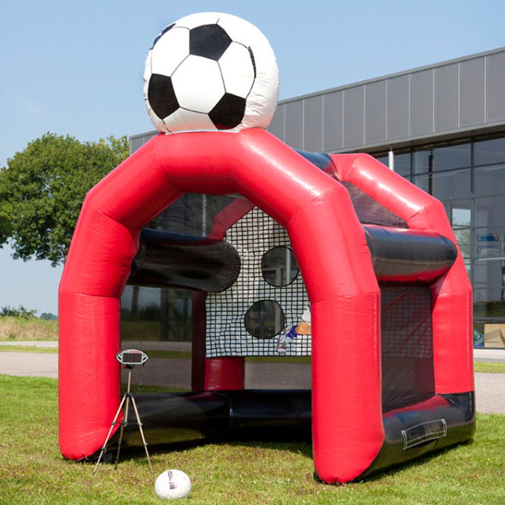 Newest inflatable speed football /soccer shooting game for sale