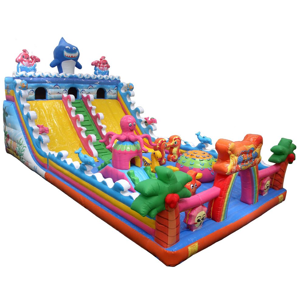 Factory Wholesale Large Ocean Inflatable Bouncer Castle Jumping Bounce Castle     Q1, Can we change the size and color based on the original  A: The size and color can be changed according to your requirement. Please contact us to get more information abo