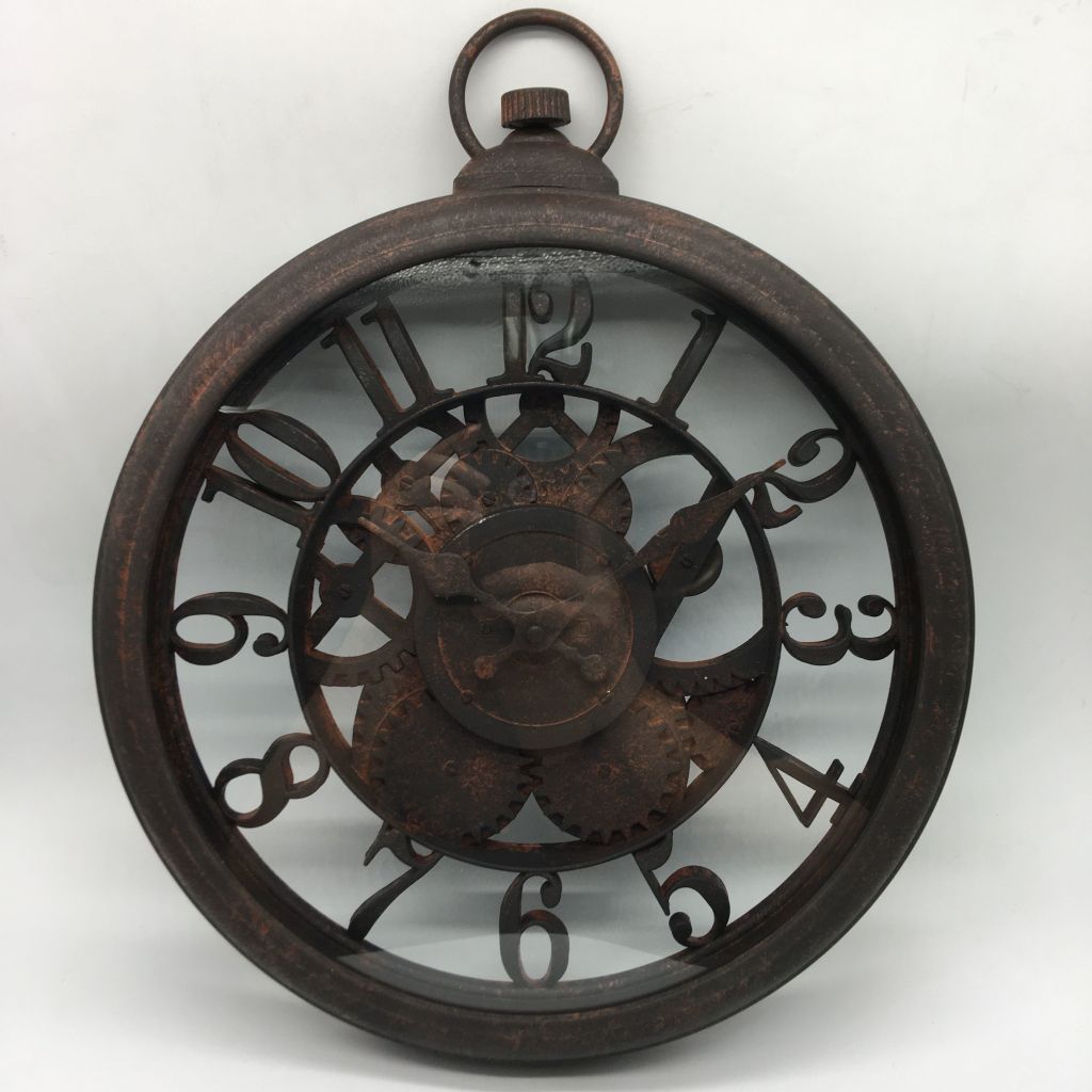 15inch  pocket watch retro wall clock