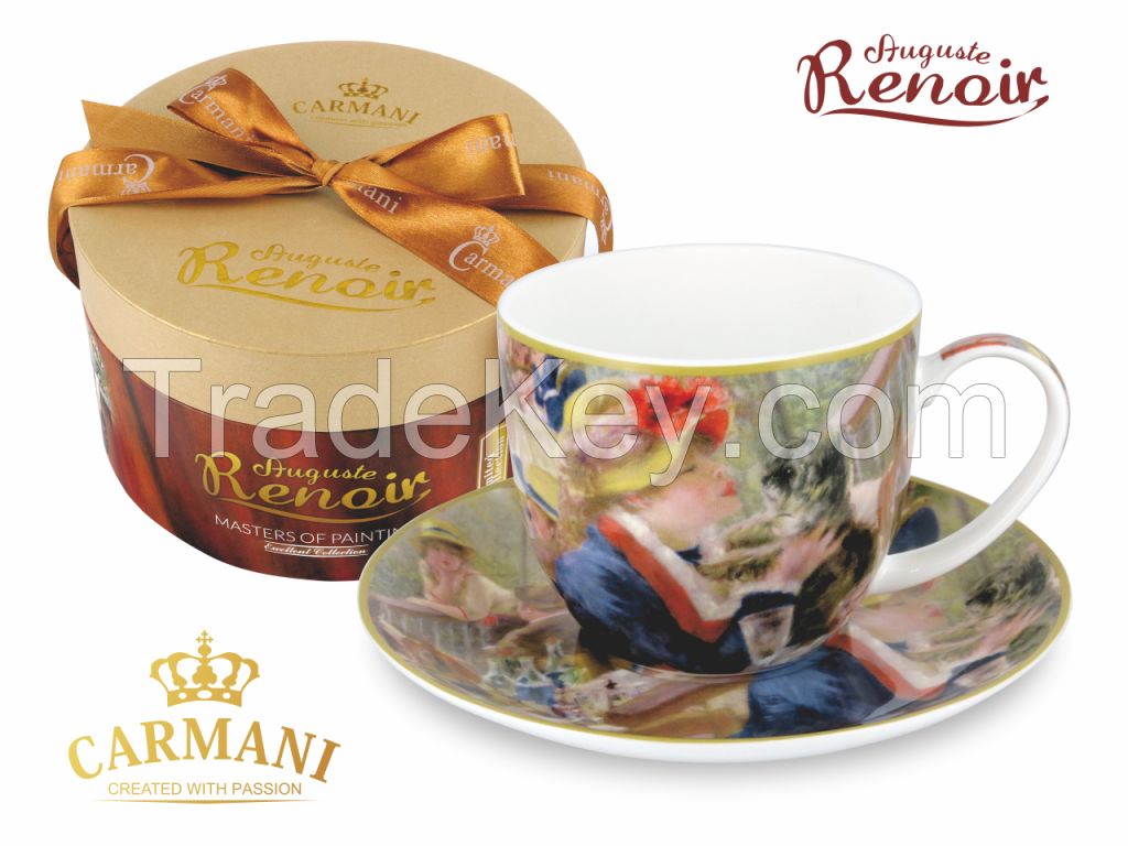 Cup + Saucer- A.Renoir - Luncheon On Of The Boating Party