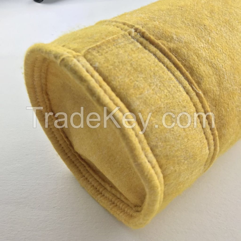 Yuanchen factory supply high temperature resisitane polyamide P84 filter bag